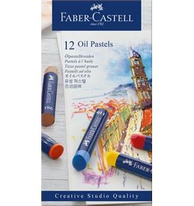 12-pieces Oil Pastels Set